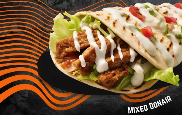 Delicious mixed donair in Edmonton, AB